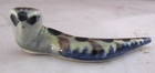 Vintage Frog & Snake or Slug Mexican Folk Art Pottery Hand Made Frog Signed — photo 5