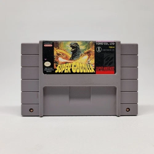 Super Godzilla (Super Nintendo Entertainment System SNES, 1993) - Cart Only