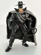 Vintage Chain Mail Armor Zorro Action Figure Playmates El Zorro 1997 Complete