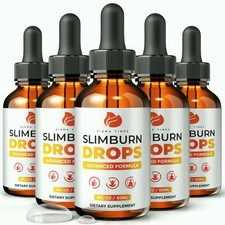 Slimburn Drops Slim Burn For Weight Loss Support Fast-absorbing - 5 Pack Slimburn Drops Slim Burn For Weight Loss Support Fast-absorbing - 5 Pack