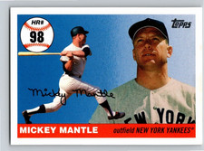 2006  Topps Home Run History #MHR98 Mickey Mantle New York Yankees Free Shipping