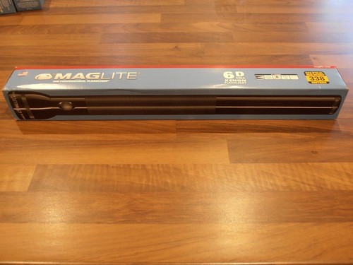 Maglite Torch 6 D Cell Black BNIB - Picture 2 of 2