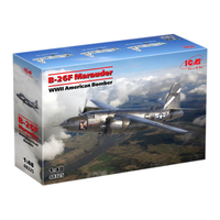 B-26F Marauder Wwii American Bomber Kit 1:48 Icm Kit Aerei -D- Neues Modell