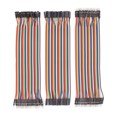 TODOELEC Multicolored Breadboard Jumper Wire Dupont Kit for Arduino, Raspberr...