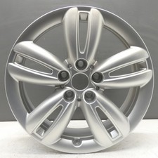 MINI JCW TRACK SPOKE 17" ALLOY WHEEL 7J ET54 SILVER F55 F56 6855107 GENUINE X1