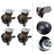 4 Pcs Office Chair Replacement Wheel Swivel Caster Wheels Casters