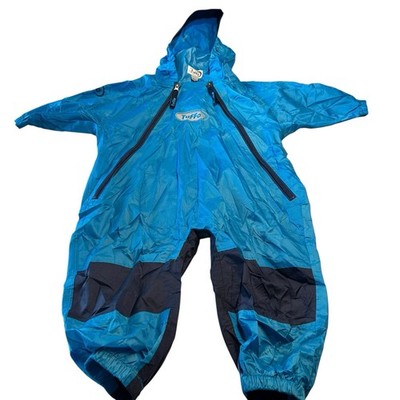 Tuffo 18 Months Blue One Piece Rain Suit