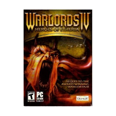 Ubisoft Computer Game Warlords IV - Heroes of Etheria VG+/NM