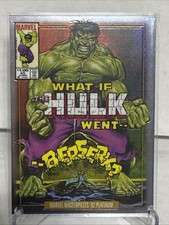 Hulk 2024 Skybox Marvel Masterpieces '92 Platinum #32-V Variant Covers. D*