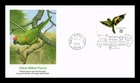DR JIM STAMPS US COVER THICK BILLED PARROT ENDANGERED SPECIES FDC FLEETWOOD