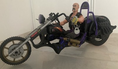 action man dr. X und sein Motorrad Diabol'x Dr. X Chopper Motorrad