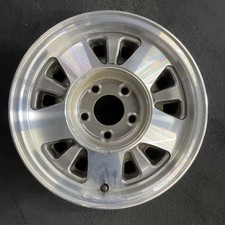 General Motors Machined Silver Express 1500 Van Gmc Oem Wheel 15 Original 5016 General Motors Machined Silver Express 1500 Van Gmc Oem Wheel 15 Original 5016