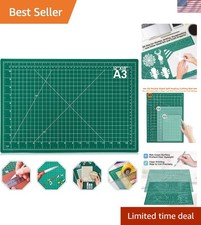 Self Healing Sewing Mat, 12inch x 18inch Rotary Cutting Mat Double Sided 5-Pl...