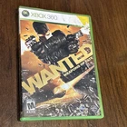 Wanted: Weapons of Fate (Microsoft Xbox 360, 2009) Complete Damaged Case