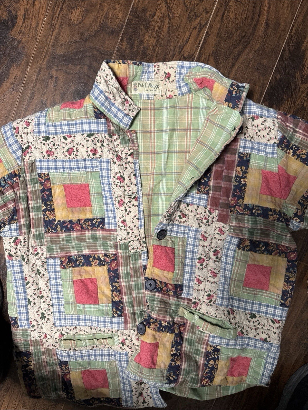 VintagePatch Magic quilted patchwork jacket.  Wom… - image 13