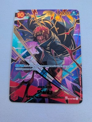 One Piece TCG PRB-02 Shanks SP English OP06-007 Premium the Best Vol. 2 NM Clean