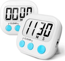 2 Pack Baking Timer Digital Kitchen Loud Alar...