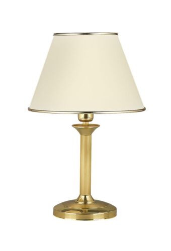 Table light PENELO in brass white classic 56 cm bedside table living room lamp-