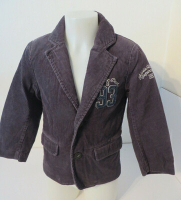 H&M ° chice Cordjacke Blazer 110 grau Jungen Mode