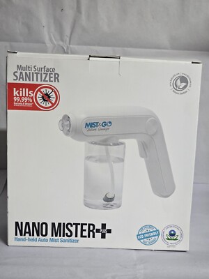 Portable Nano Mister Spray Gun-Handheld Automatic Mist Dispenser-Multi ...