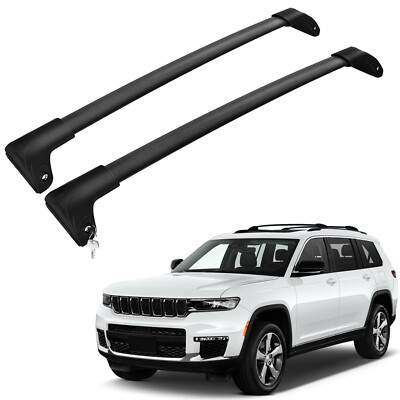 #ad Roof Rack Crossbars for 2021 2024 Grand Cherokee L 3 Rowamp;22 24 Grand Cherokee WL $81.19