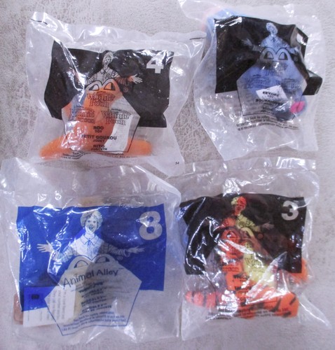 3 WINNIE THE POOH McDonald's Happy Meal #3 Tigger #4 Roo#5 Eeyore #8 Animal Alle