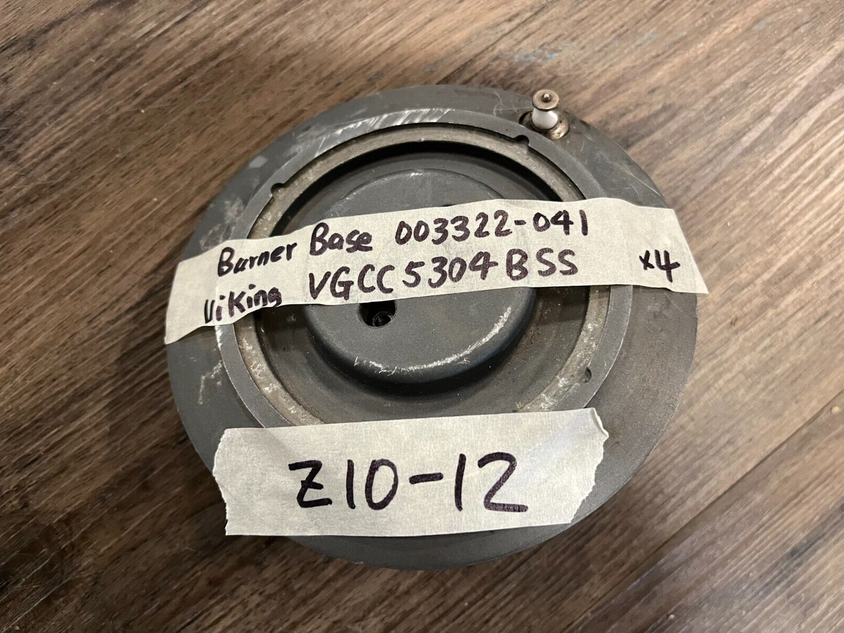 Griglia Bruciatore Viking Per Fornello A Gas VGCC5304BSS - Ricambio 049420-000 Usato - Foto 6