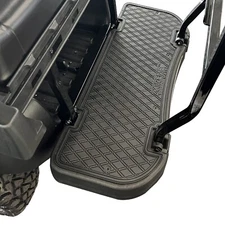 Xtreme Mats Golf Cart Rear Facing Footrest Rear Seat Kit Mats MadJax Genesis250