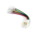 GY6 CDI Adapter Cable Scooter Quad 6 Pin Square Round Connector Convertor ECU