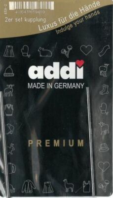 addi-Click Basic-Kupplung, 2 Stück, einzeln ohne Seile , silberfarben