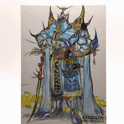 EXDEATH 176 FINAL FANTASY Art Museum Card 1st Edition Yoshitaka