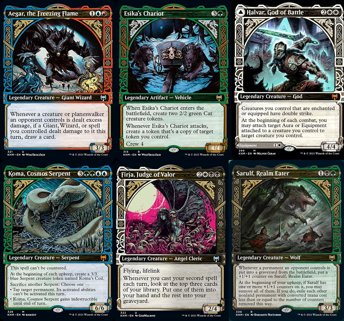 Choose your SHOWCASE ~ Kaldheim [ NM ] [ Magic MTG ] | eBay UK