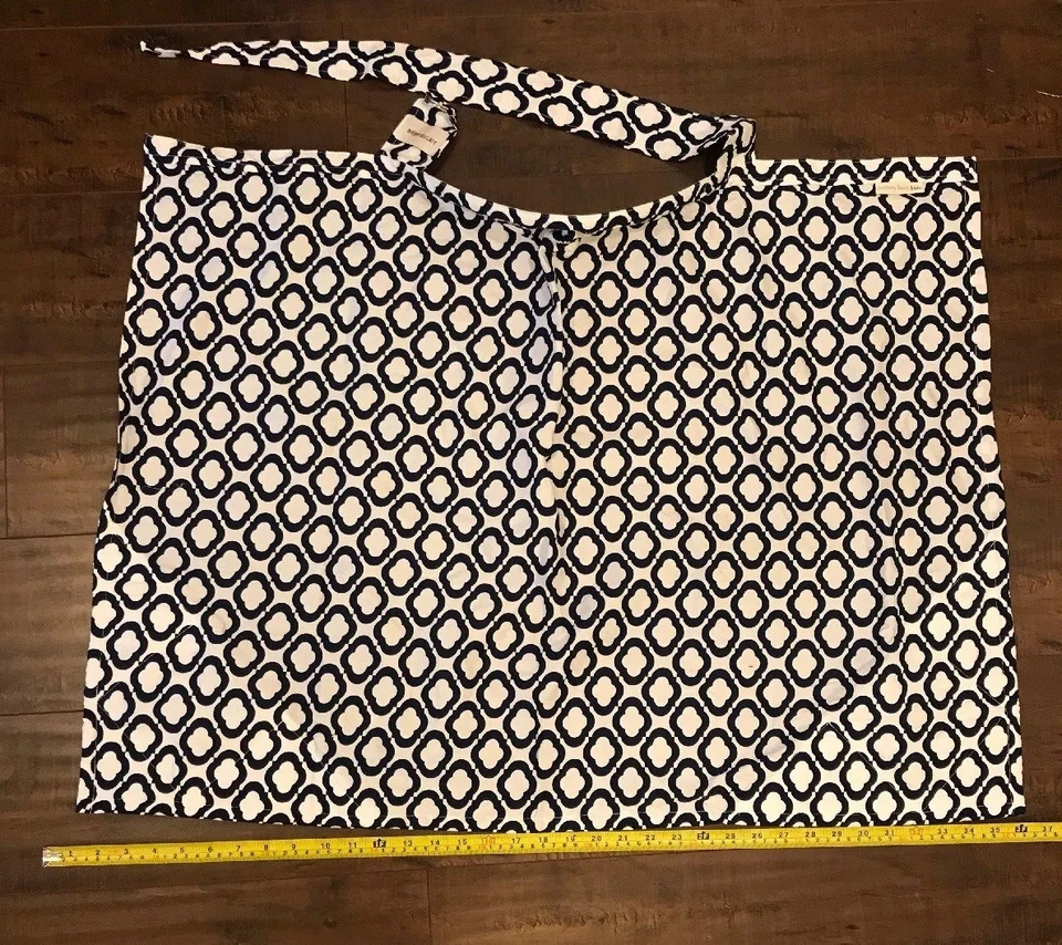 Pottery Barn Kids BeBe au Lait Breast Feeding/ Nursing Cover Navy Quarter foil — 第 3/4 张图片