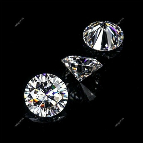 2 MM Lab Grown CVD Diamond 6 Pcs Round Cut Grade D CERTIFIED VVS1 Lot - Picture 7 of 7