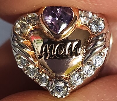 Armband Herz Charm 925 Silber für immer Königin. Februar Geburtsstein