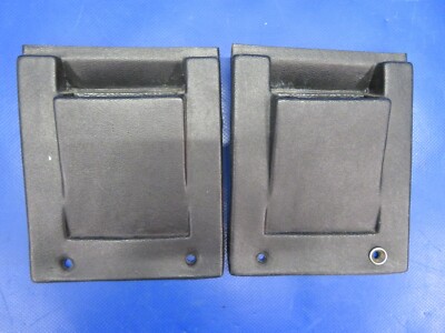 Beech Baron B58P Escutcheon Shoulder Harness 106-530049-4 Black 1 Pair (0320-93)