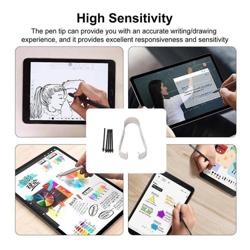 5 Piece Stylus Tips For Tab S6 S7 S7+ S6 Lite S1Z3 9CQ4 - Afbeelding 11 van 14
