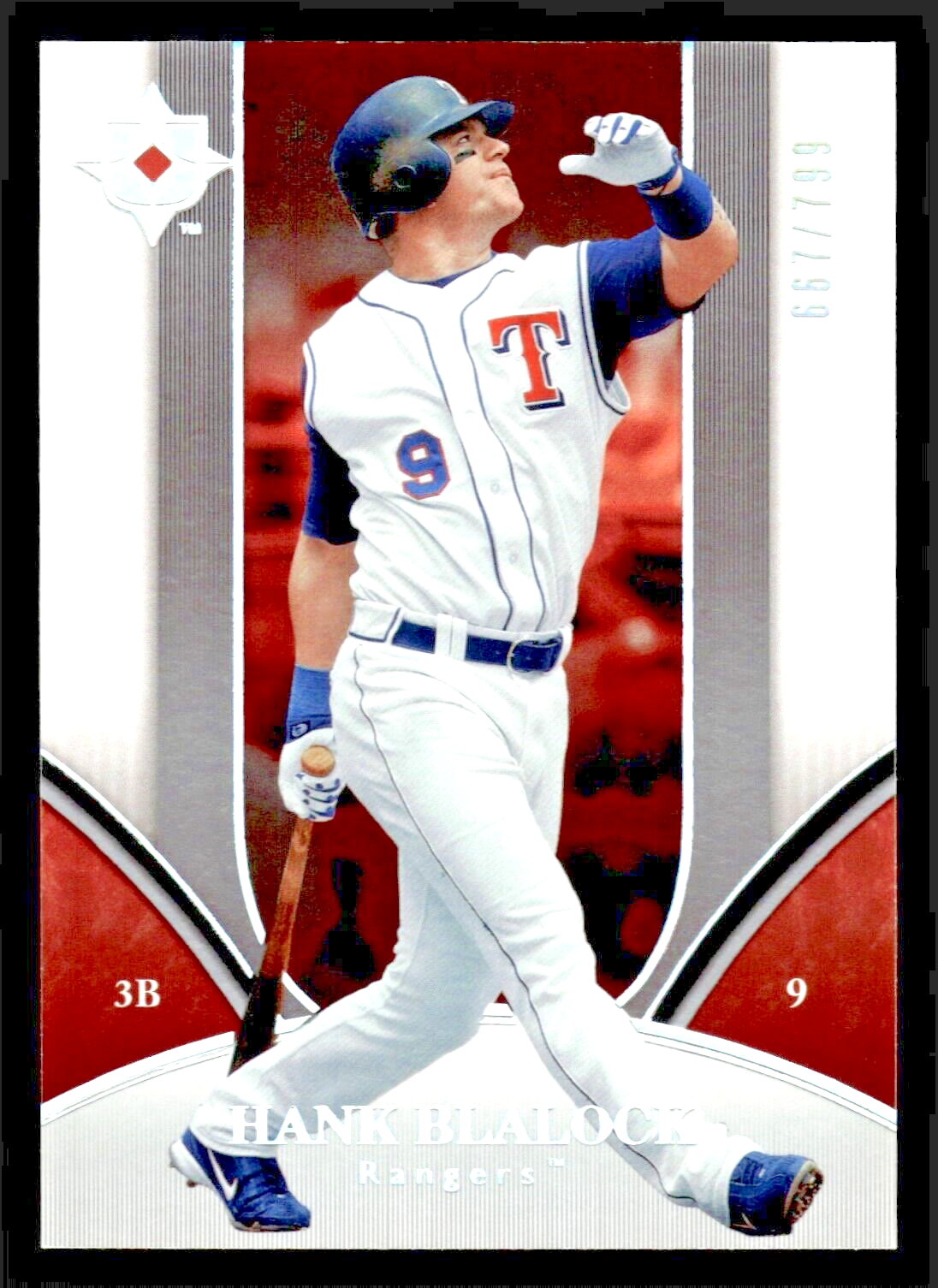 2006 Ultimate Collection Hank Blalock #276 Texas Rangers 799 Limited