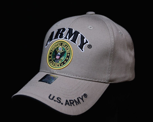 U.S. Army Cap Baseball Caps Licensed Veteran Military Hat Desert Digi Camo Mens - Picture 3 of 10