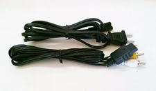 NEW AV Audio Video Cable & AC Power Adapter Cord SET for PLAYSTATION 1 SCPH-7501