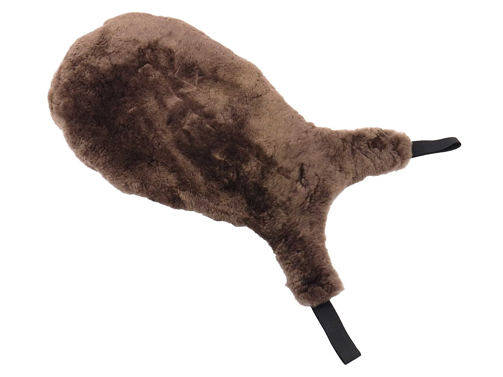 Sheepskin Brown English Horse Saddle Pads