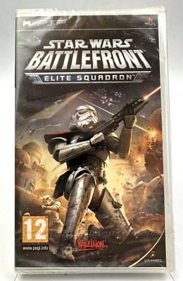 PSP Star Wars Battlefront Elite Squadron, Brandneu Factory Sealed **Defekt**