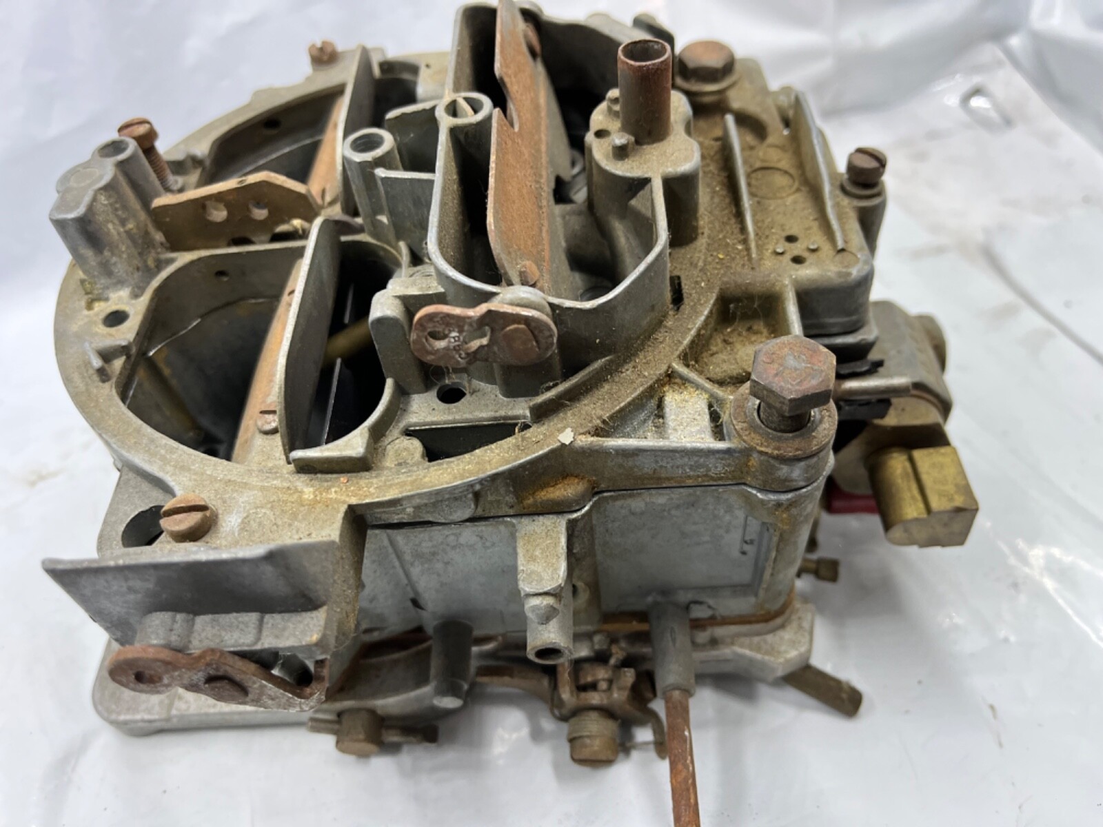 4 Barrel Carter QUADRAJET QJET Carburetor Chevy For Parts Or Repair eBay