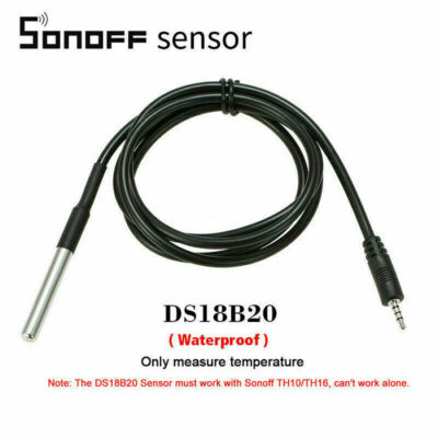 Sonoff DS18B20 TH Waterproof Temperature Digital Sensor Probe for TH10 & TH16