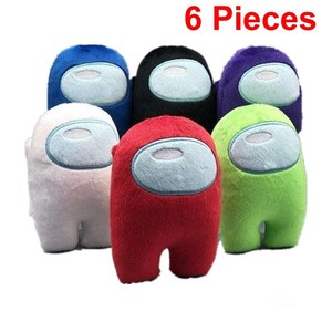 6pcs Set Cute Among Us Plush Toys Amongus Game Dolls Gift Kids Baby Love Animal Ebay