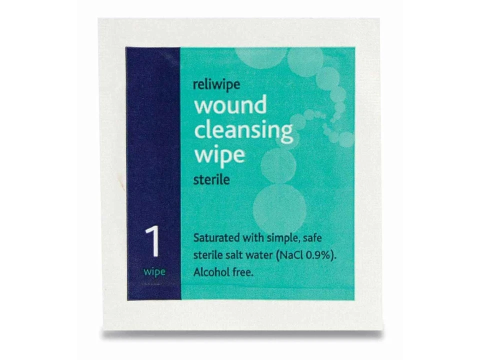 Reliance Medical - Reliwipe Sterile Wound Cleansing Wipes