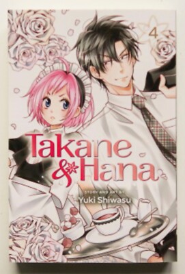 Takane & Hana Vol. 4 Yuki Shiwasu NEW SB Viz Media Manga Novel Comic Book