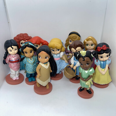 Disney Store Deluxe Princess Animator Kleinkind 11 Puppen Spielzeug Figuren Puppen Geschenk 