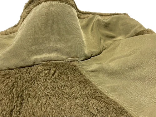 US Army Gen III Polartec 100 Cold Weather Fleece Jacket COYOTE FULL ZIP USED GC image 3
