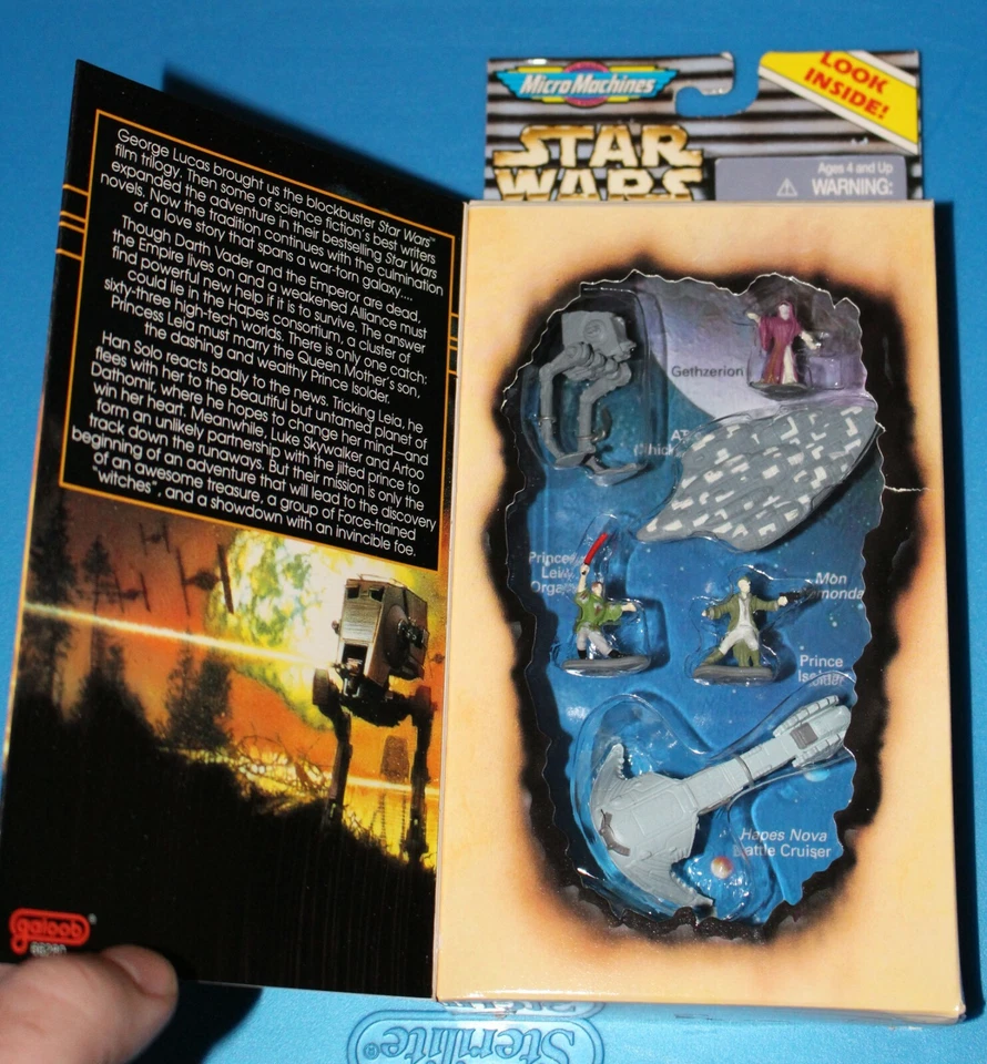 STAR WARS МИКРОМАШИНЫ EPIC КОЛЛЕКЦИИ #6 VI УХАЖИВАНИЯ ПРИНЦЕССЫ LEIA MIB - Изображение 2 из 3